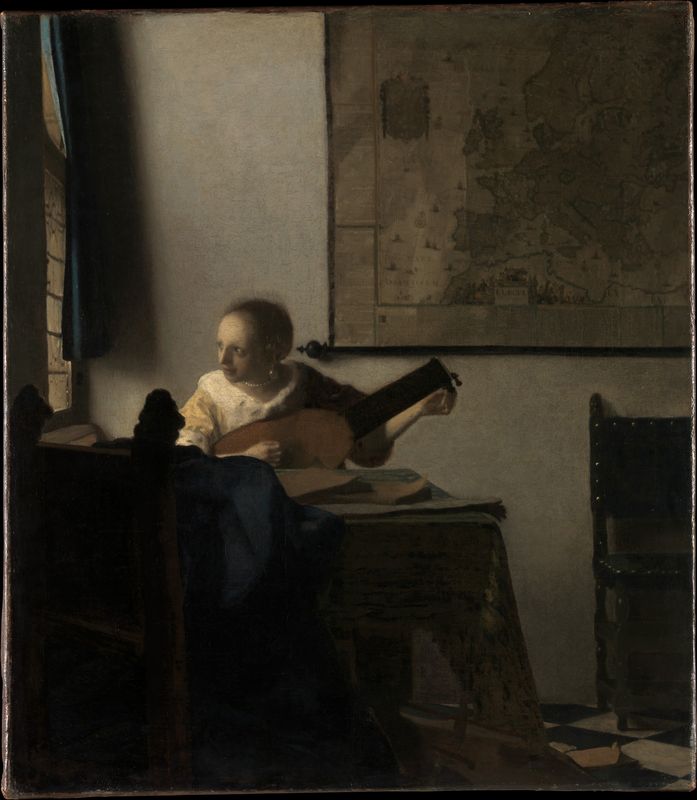 Young Woman with a Lute