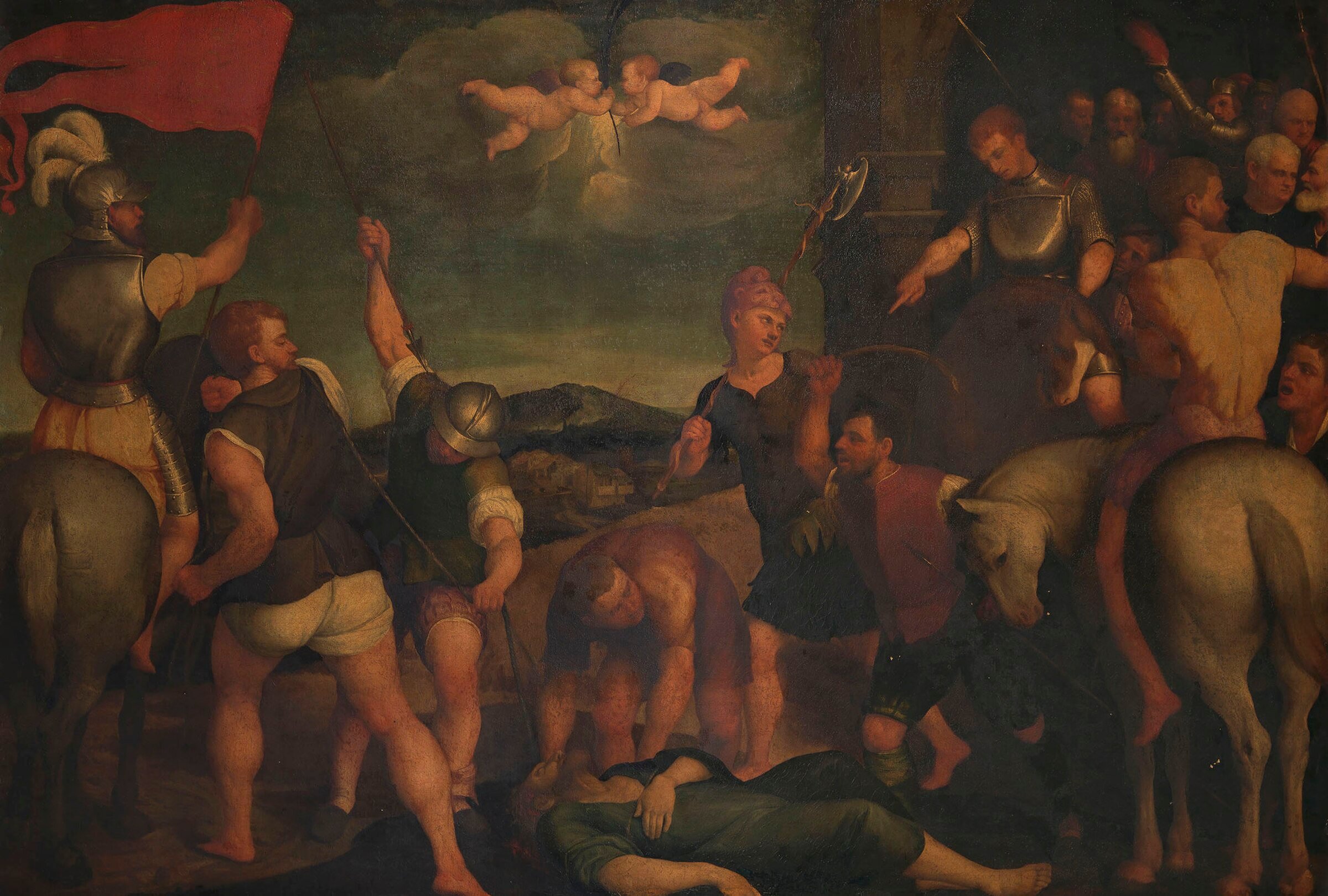 The Martyrdom of Saint Mark by Jacopo Bassano