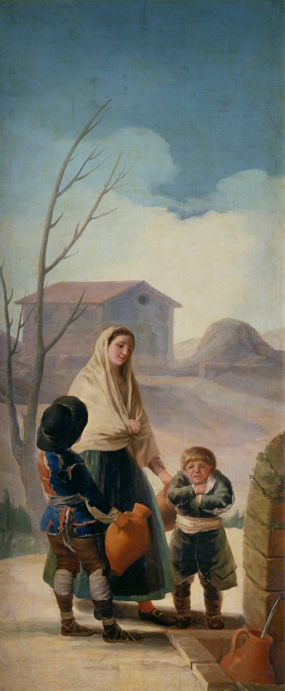 The Poor at the Fountain by Francisco Goya
