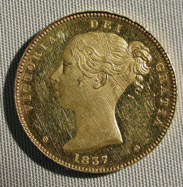 Victoria proof sovereign