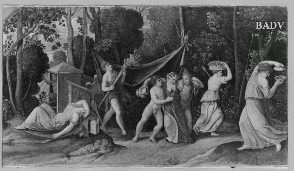 Bacchanal by Nicolas Poussin