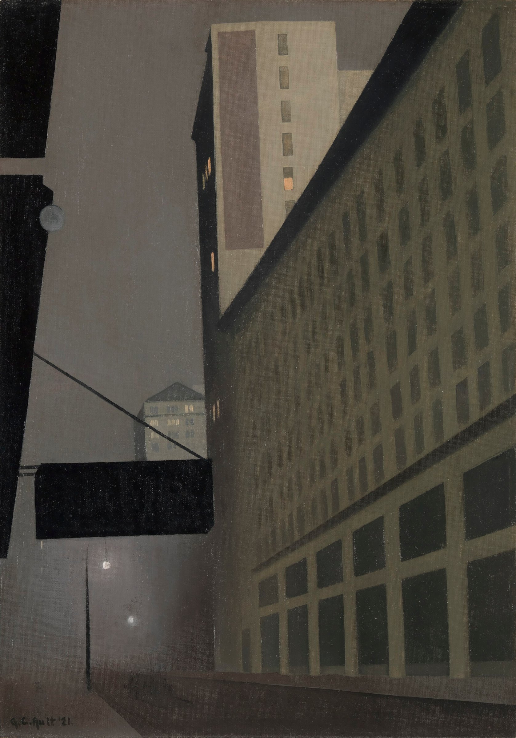 New York Night, No. 2 — George Ault