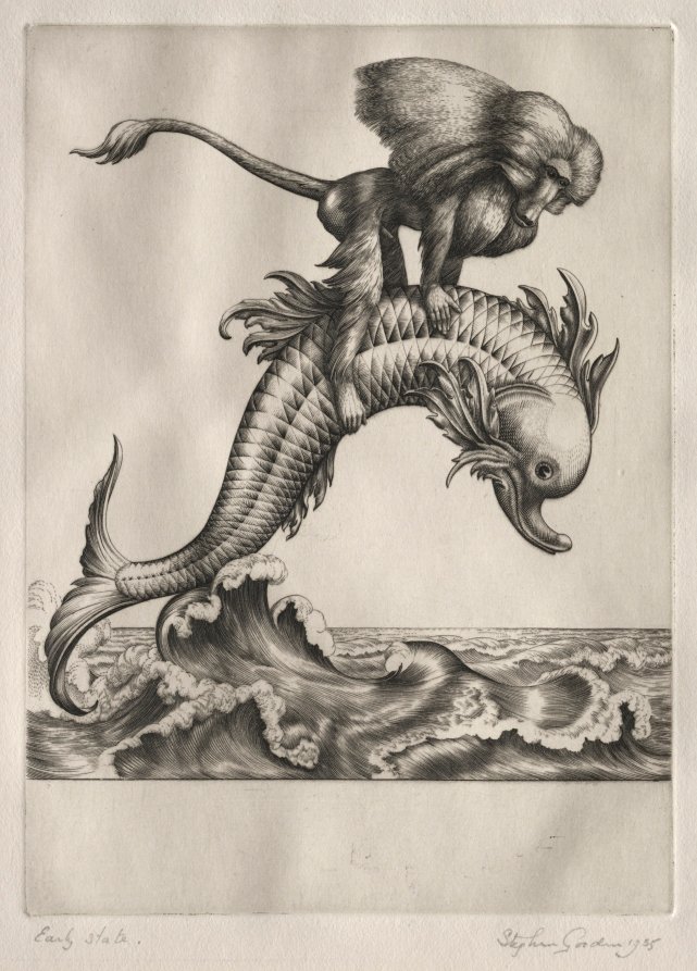 Aesop's Fables: An Ape and a Dolphin by Stephen Gooden