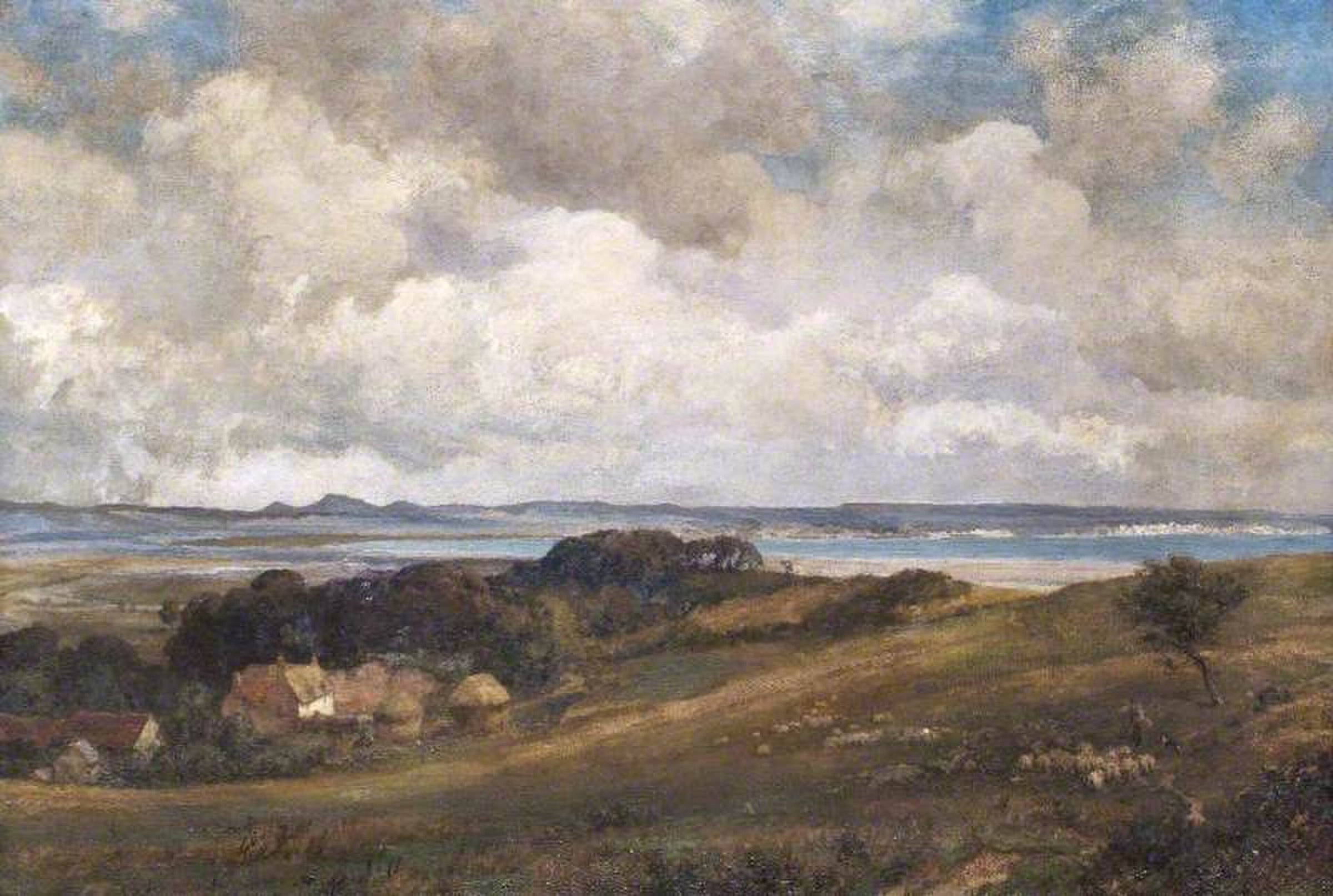 On the Dorset Coast by Ernest Waterlow