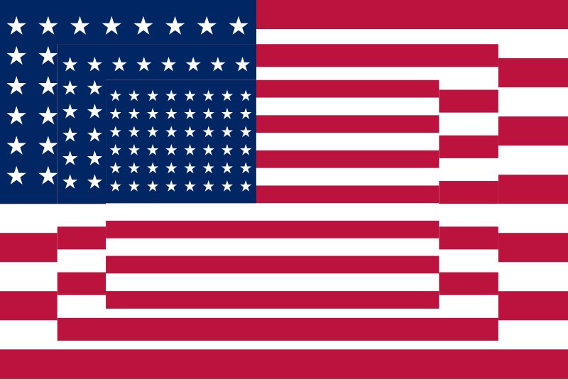 Three Flags — 1958
