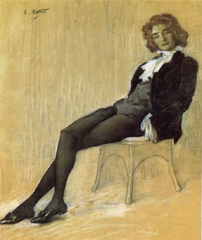 Portrait of inaida Gippius