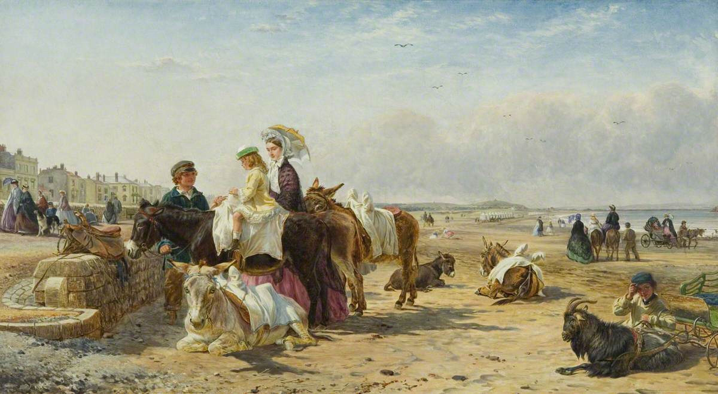 Weston Sands by William Henry Hopkins