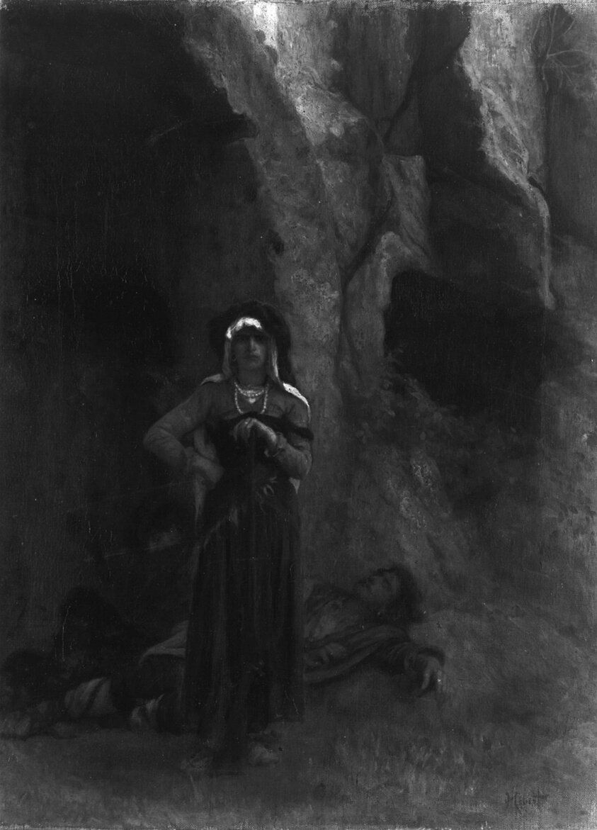 On Guard by Ernest Waterlow