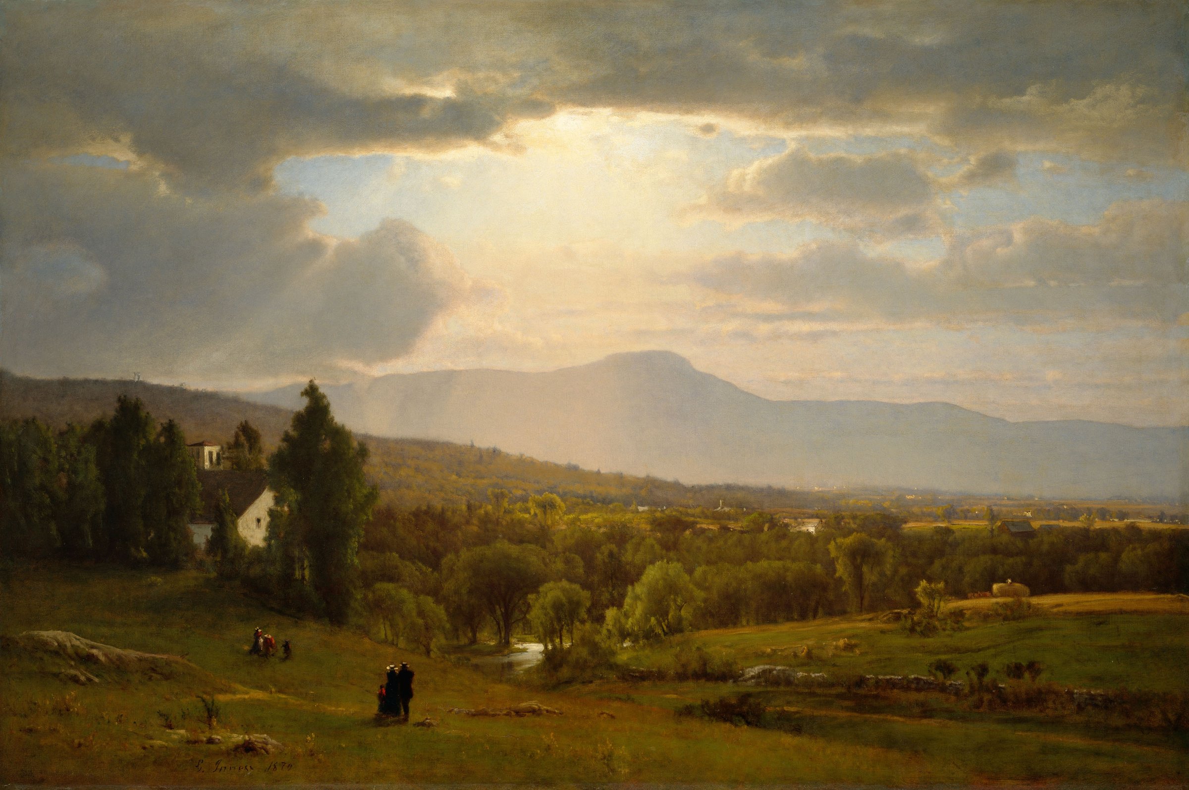Catskill Mountains by Georges Rochegrosse