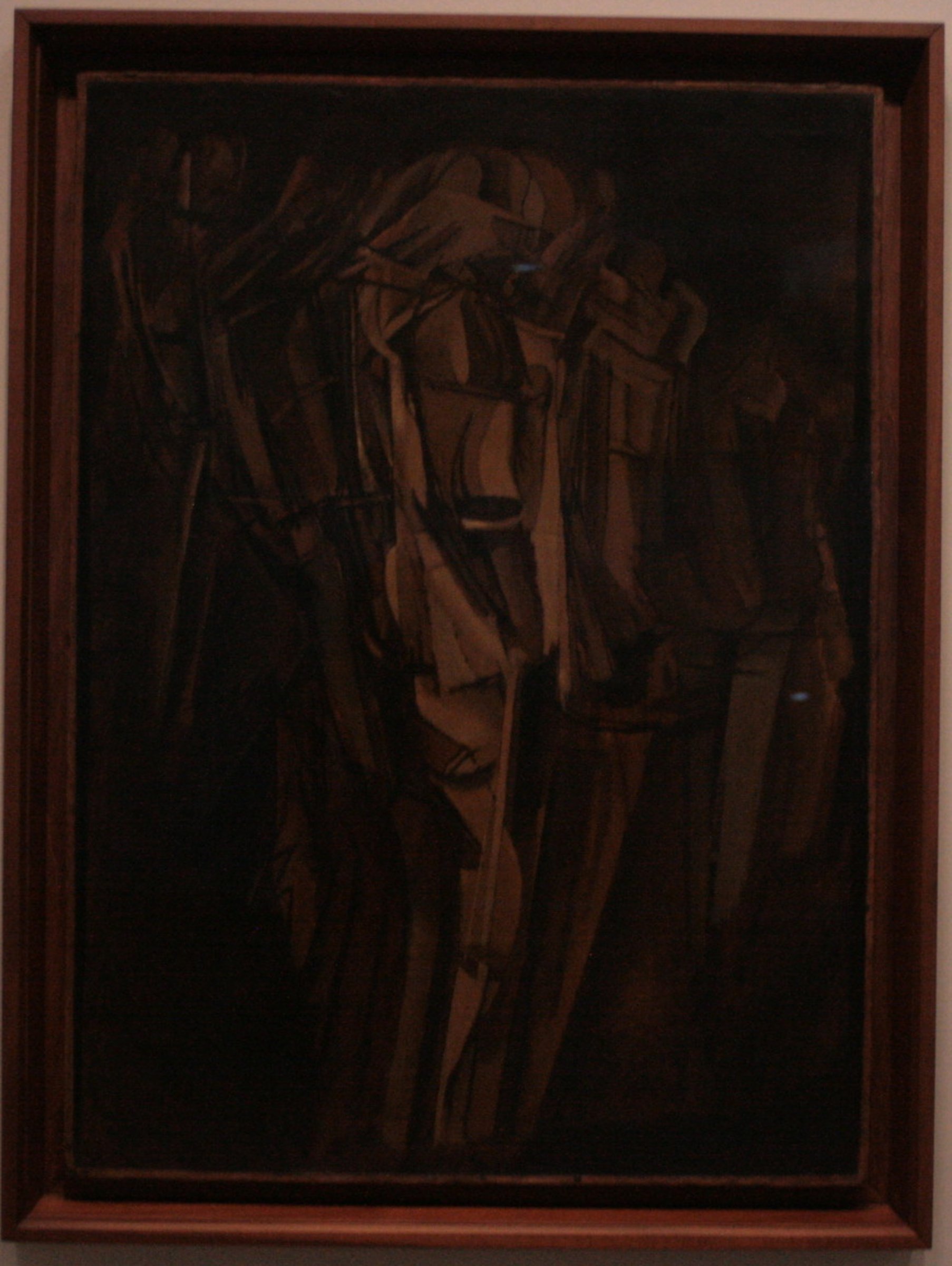 Nude (Study), Sad Young Man on a Train — 1911