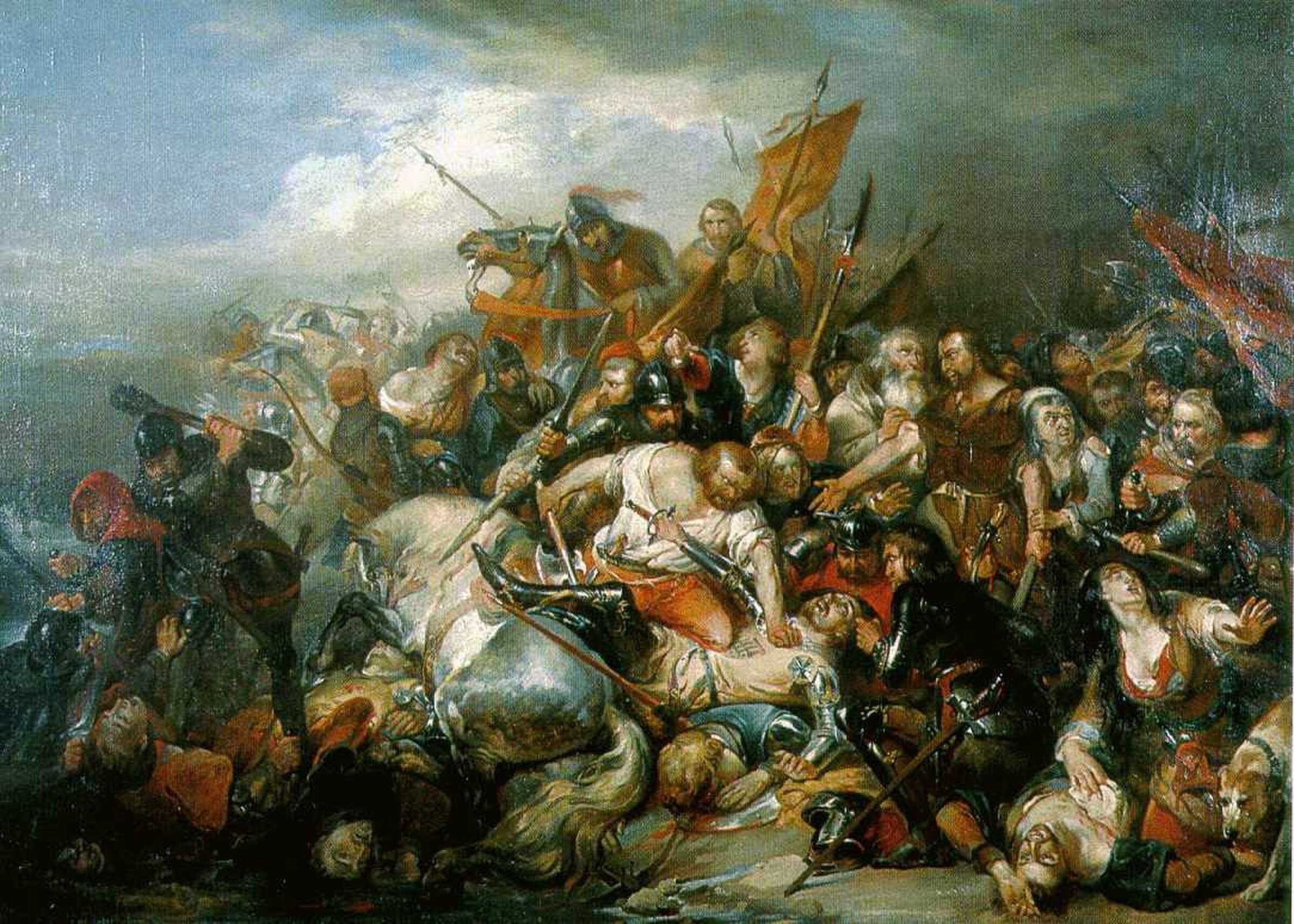 Battle of the Golden Spurs by Nicaise de Keyser