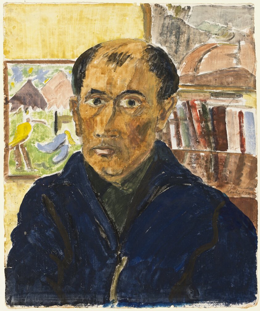 Self-Portrait by Erich Heckel