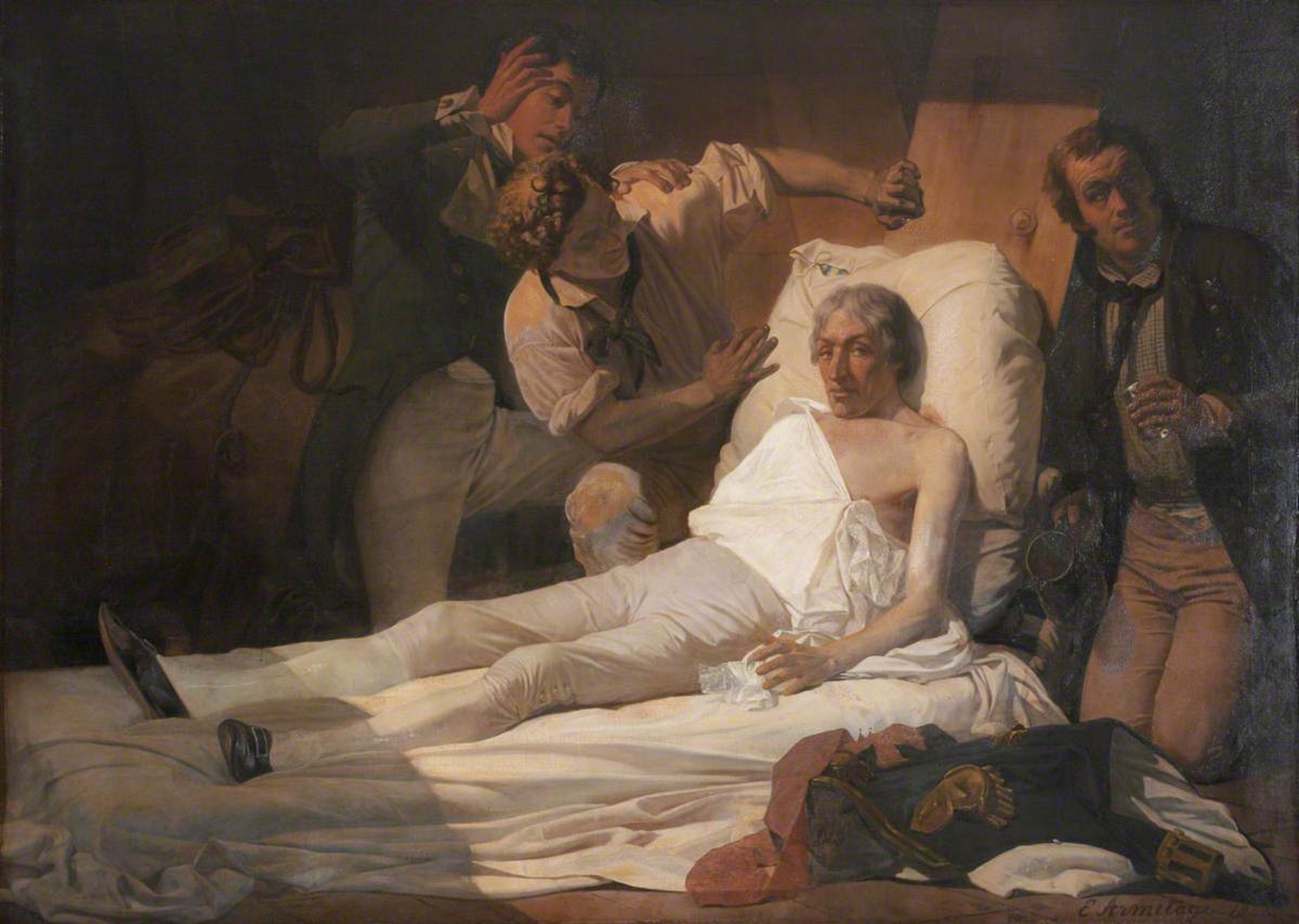The Death of Nelson by Edward Armitage