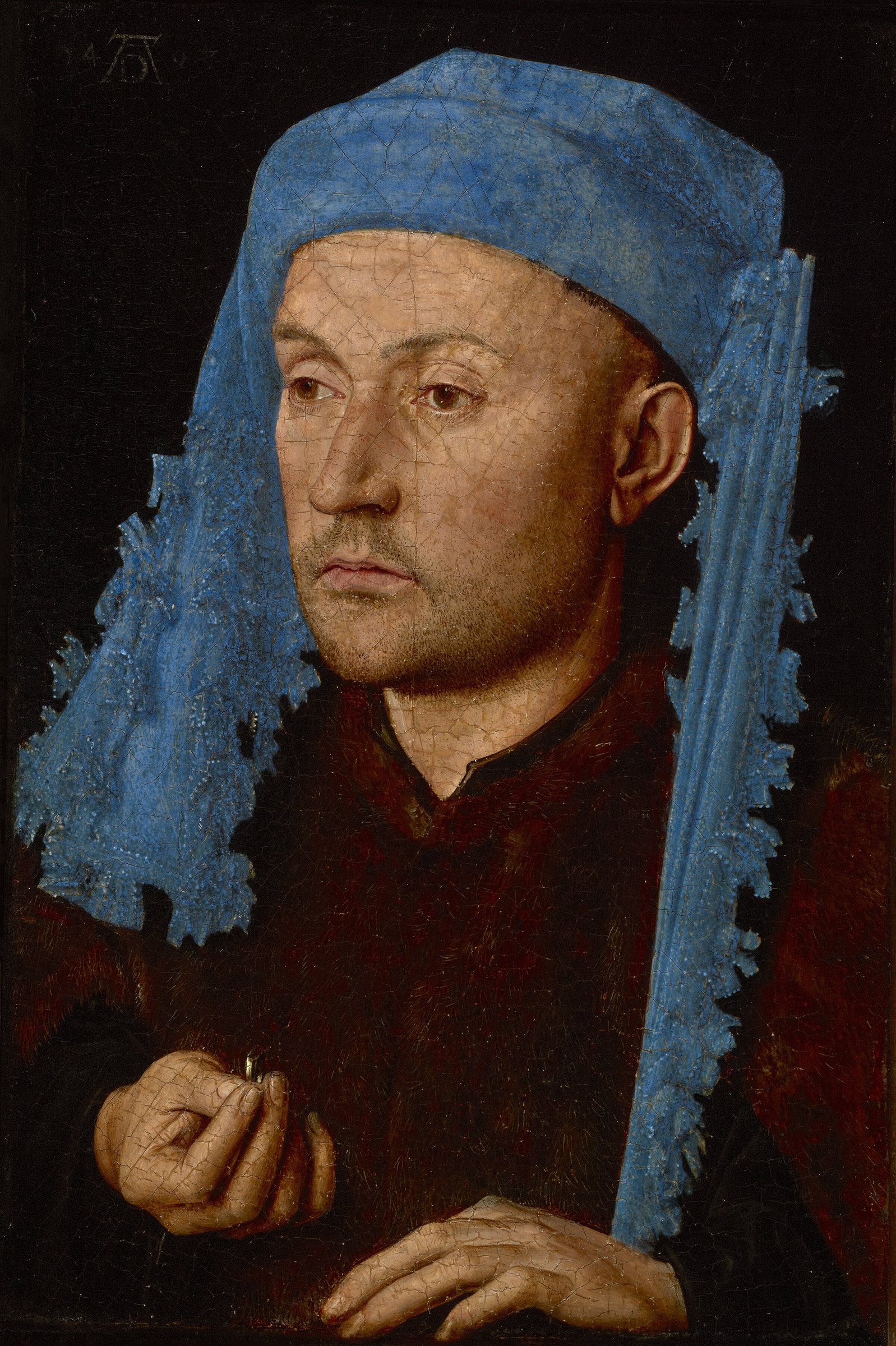 Portrait of a Man with a Blue Chaperon — 1435