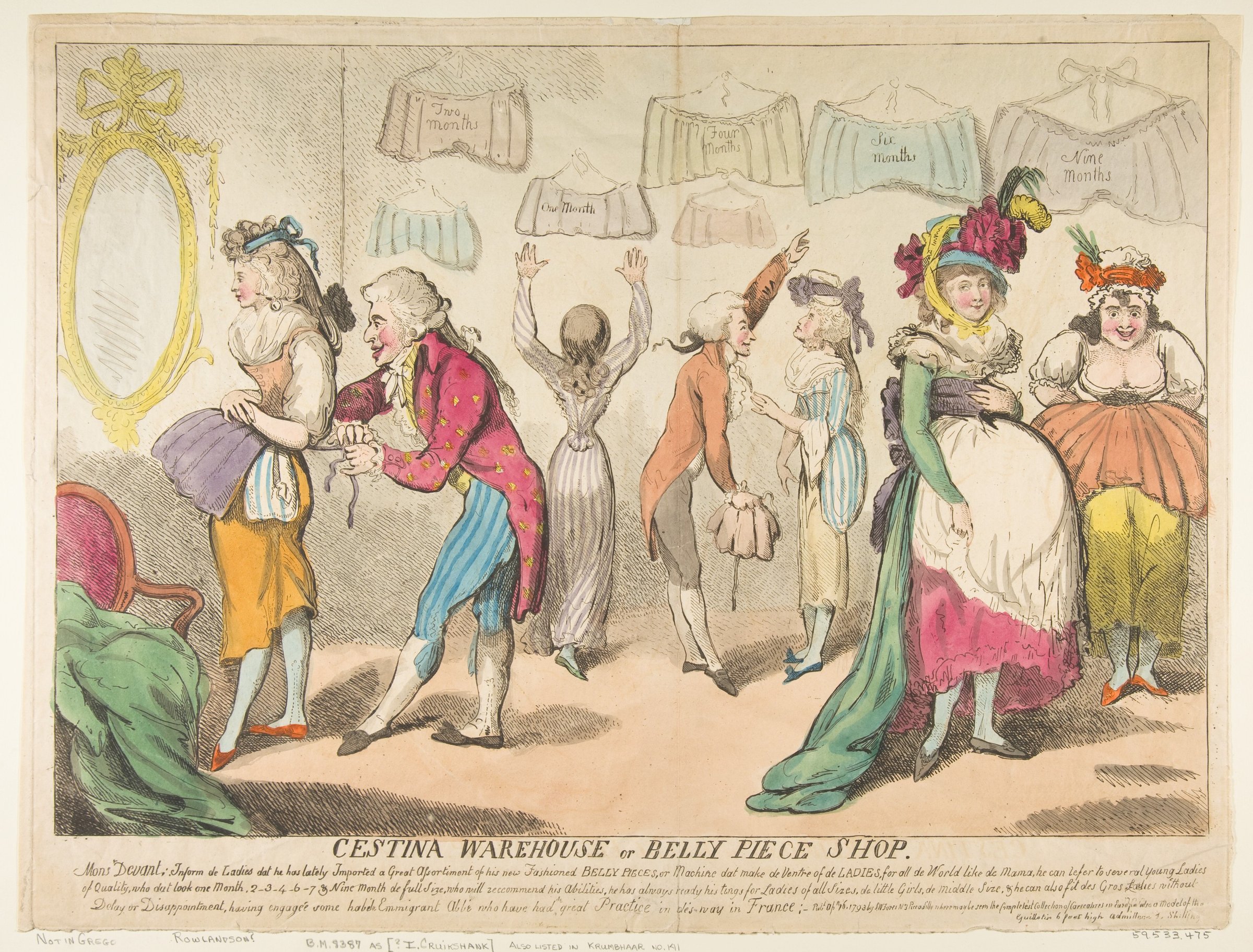 Cestina Warehouse or Belly Piece Shop by Isaac Cruikshank