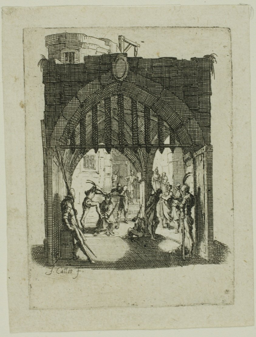 Christ Crowned with Thorns, from The Small Passion by Jacques Callot