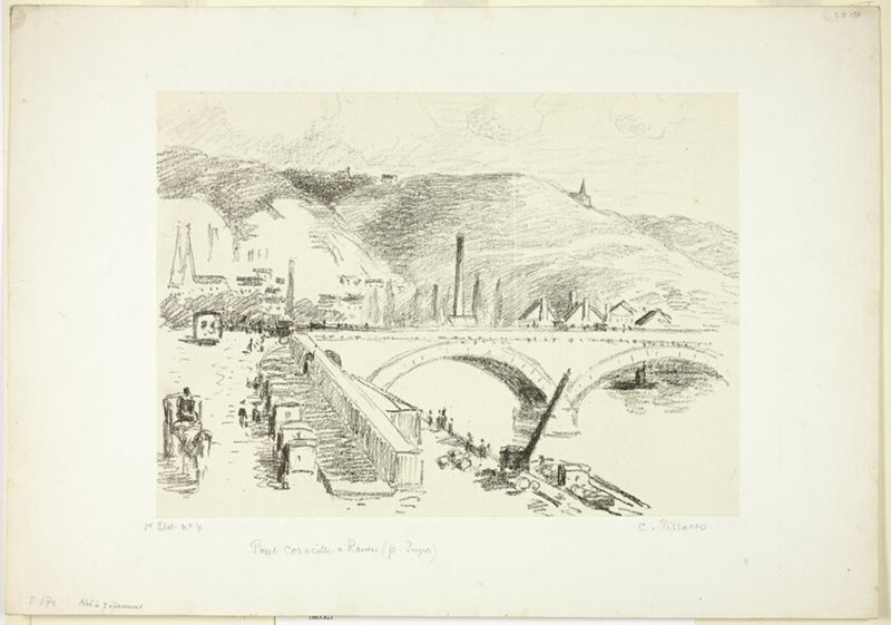 Bridge in Rouen: Pont Corneille