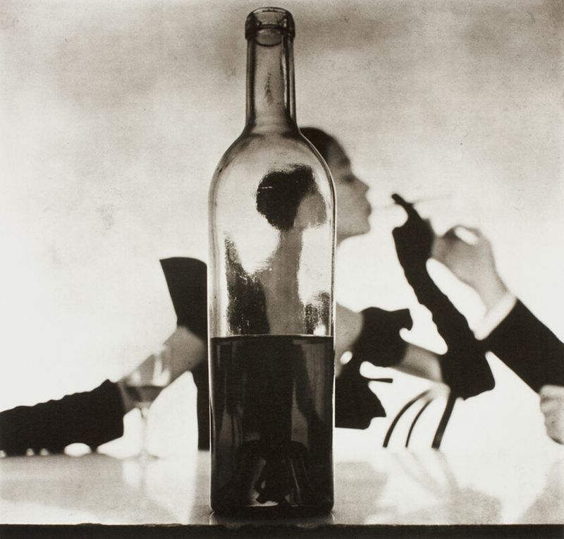 Man Lighting Girl's Cigarette (Jean Patchett), New York
