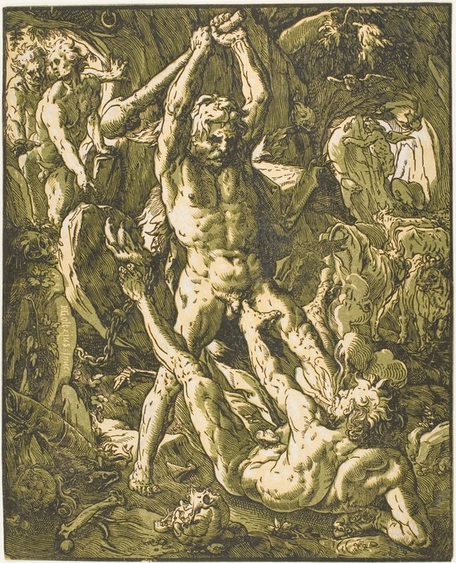 Hercules Killing Cacus