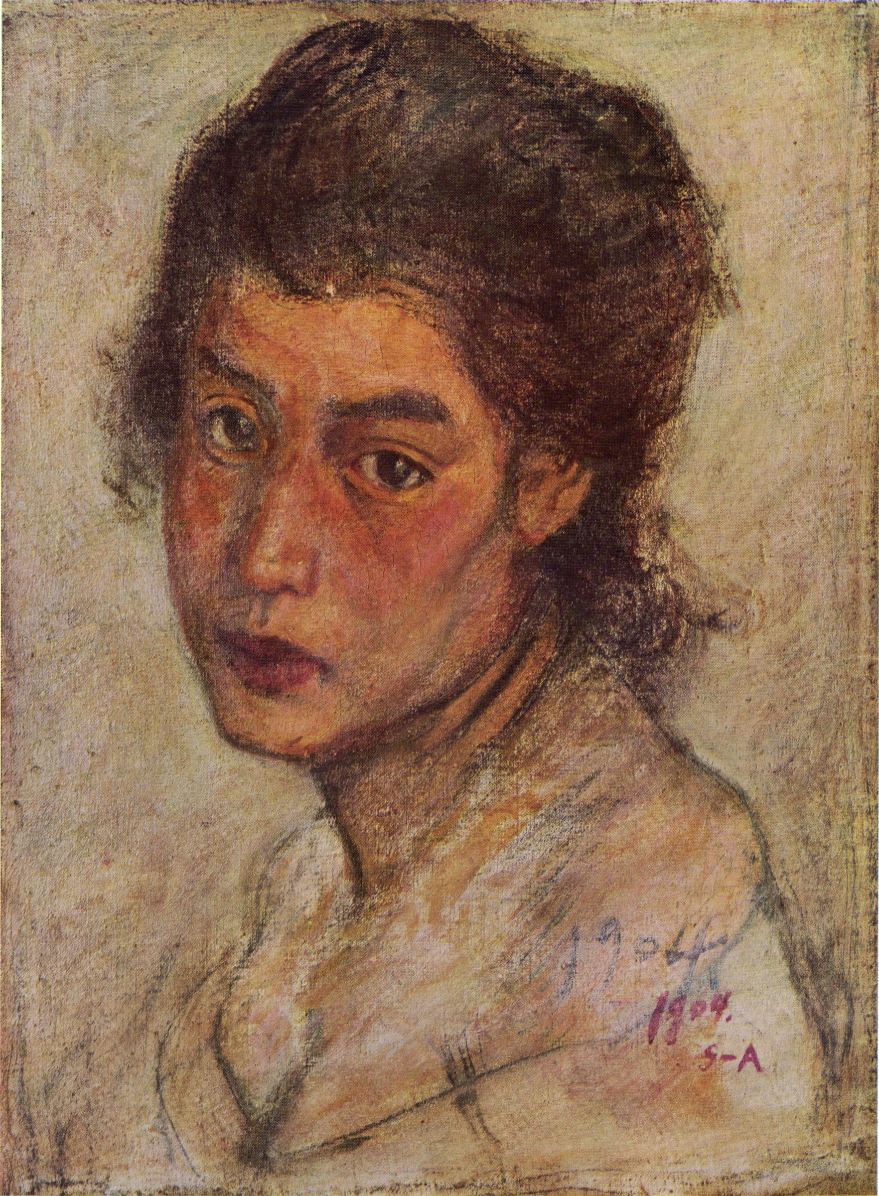 Head of a Woman — 1904