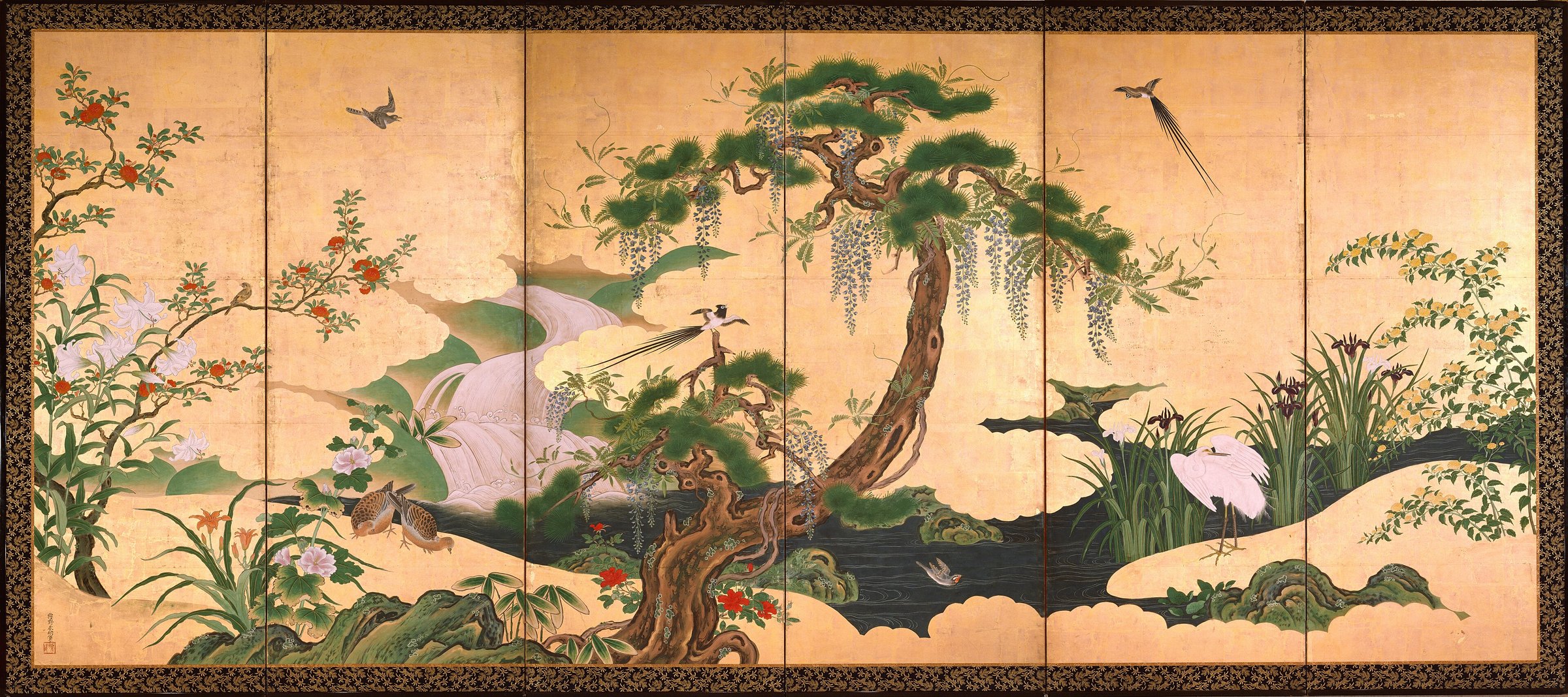 Birds and Flowers of Spring and Summer by Kanō Einō