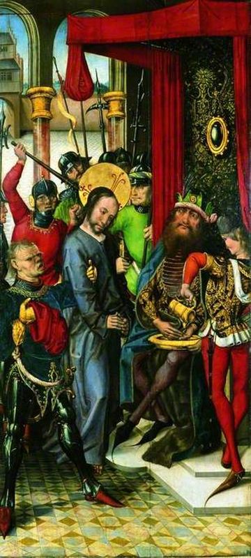 Christ Before Pilate (recto)