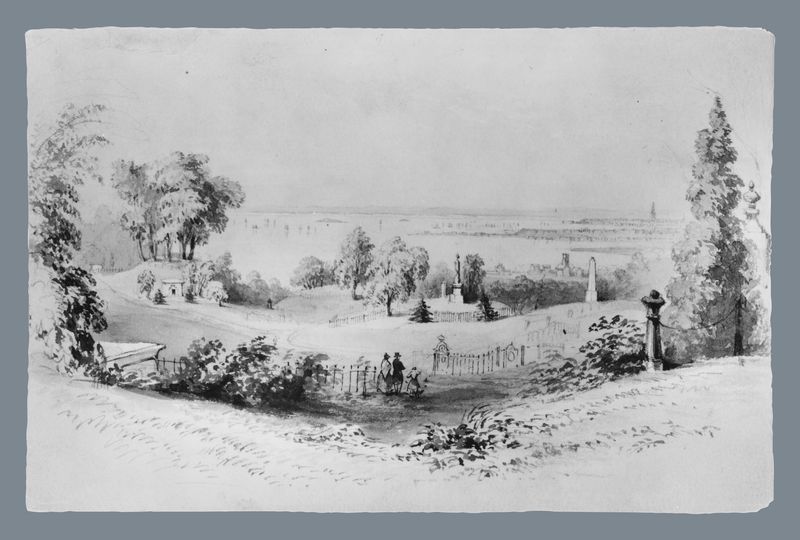 New York from Greenwood Cemetery