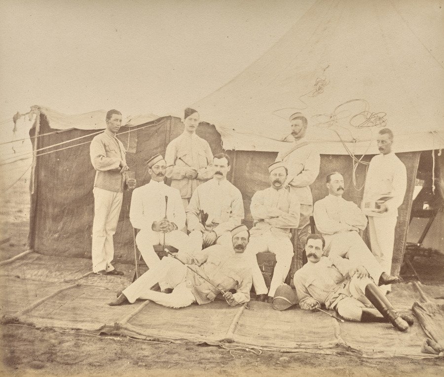 Untitled (Group of Men) by John Burke