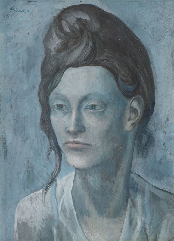 Woman with a Helmet of Hair