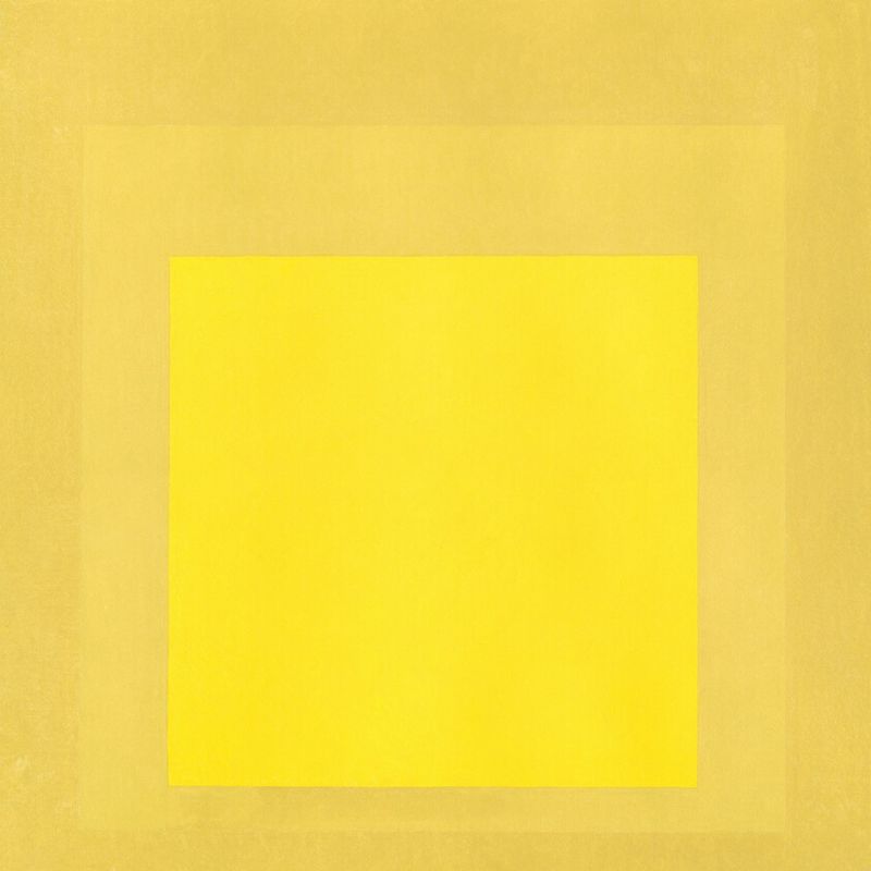 Homage to the Square: Yellow Signal