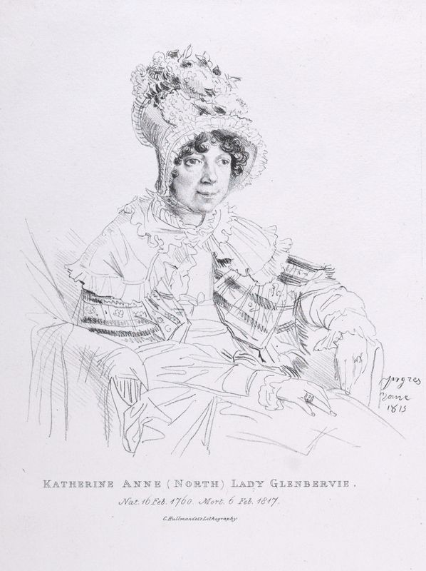 Portrait of Katherine Anne (North), Lady Glenbervie