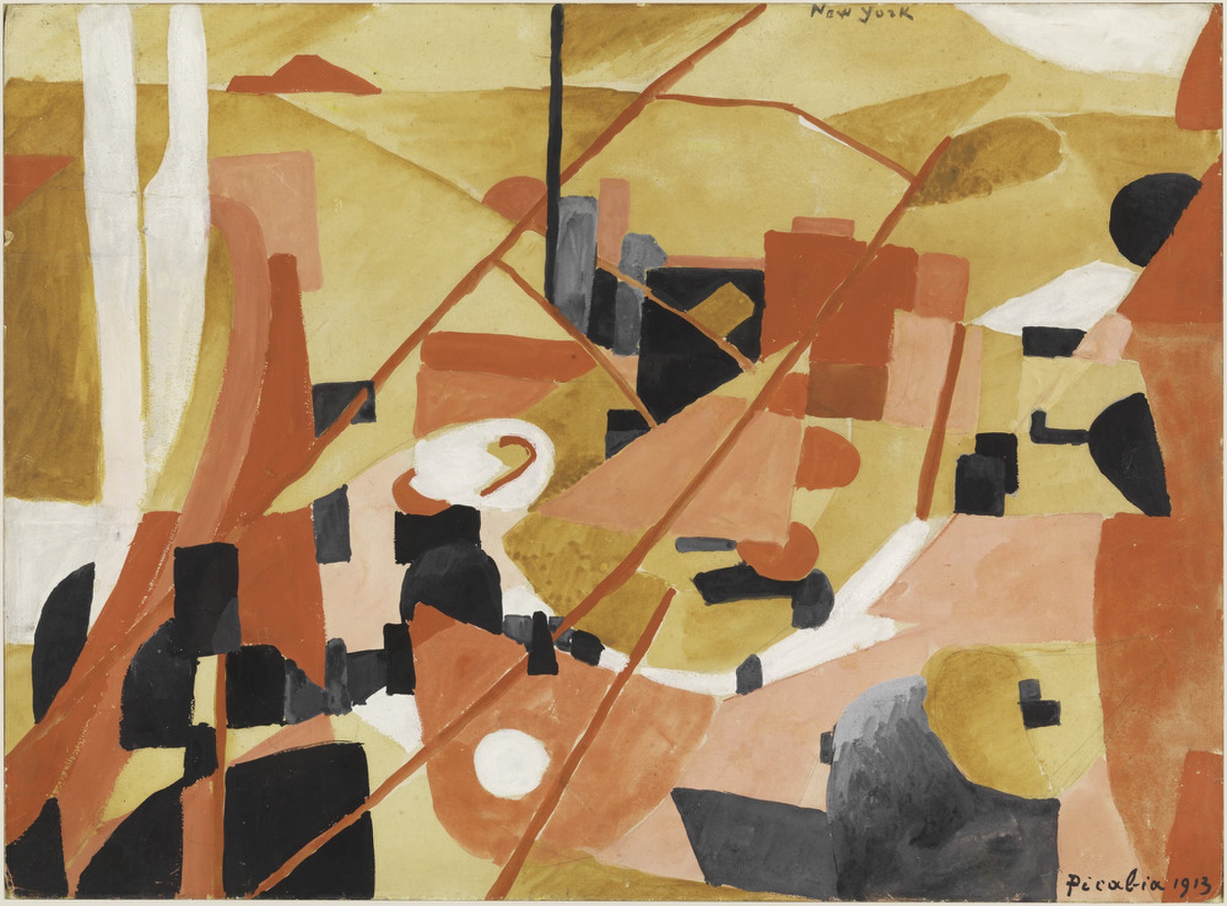 New York by Francis Picabia