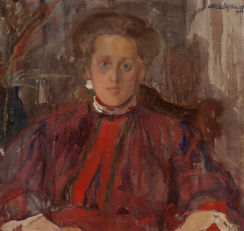 Portrait of Eliza Pareńska née Mühleisen