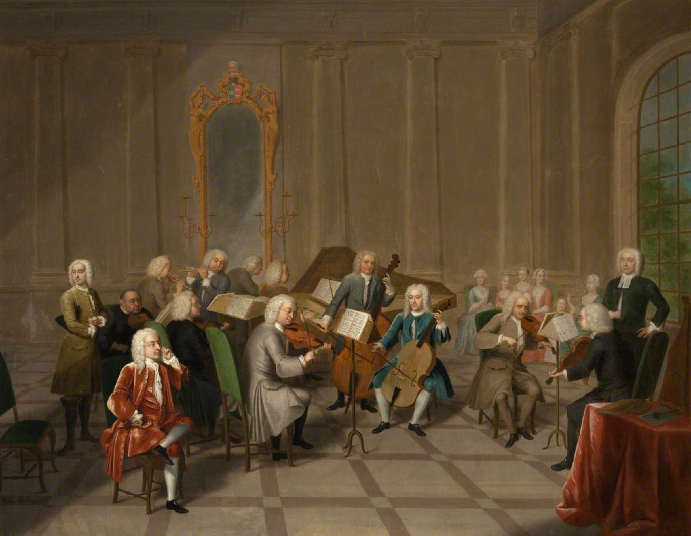 A Music Party at Melton Constable by John Theodore Heins