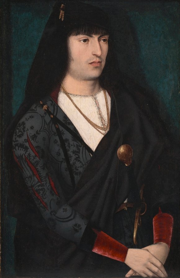 Portrait of a Man by Nicholas Hilliard
