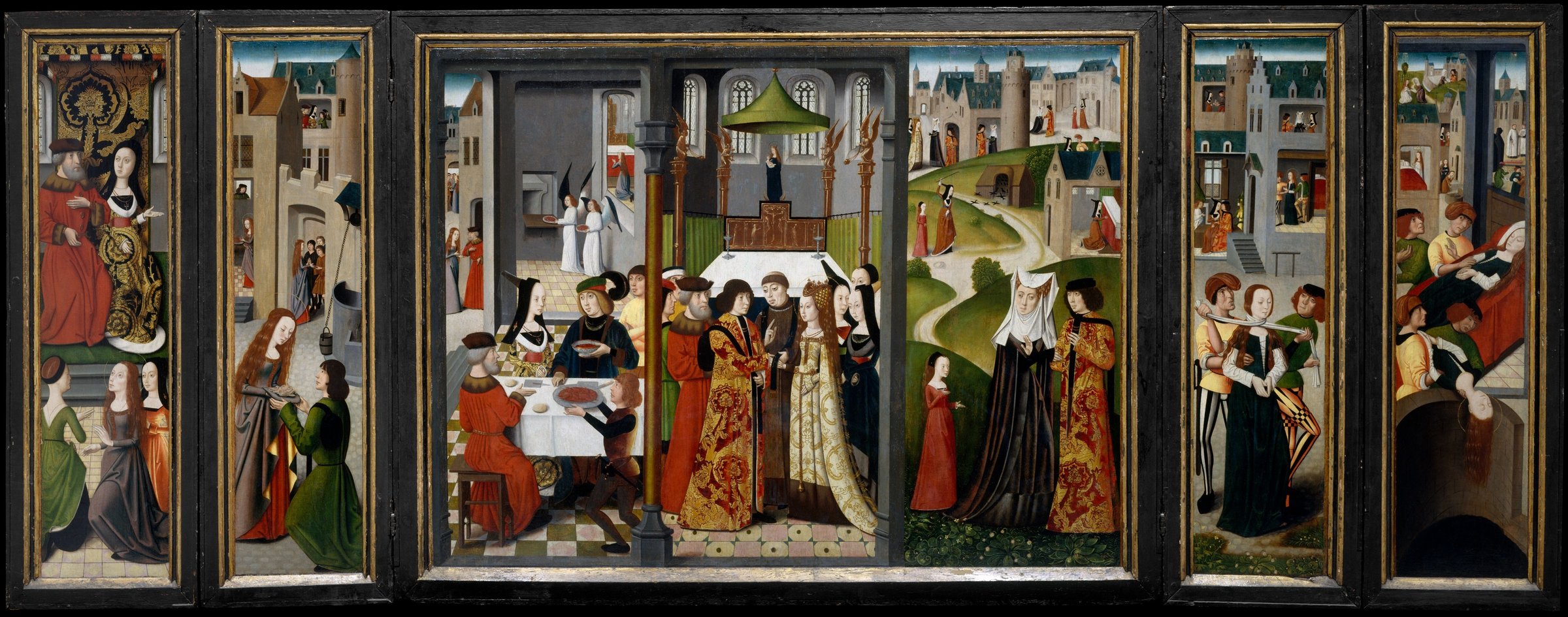 The Life and Miracles of Saint Godelieve by Master of the View of Saint Gudula