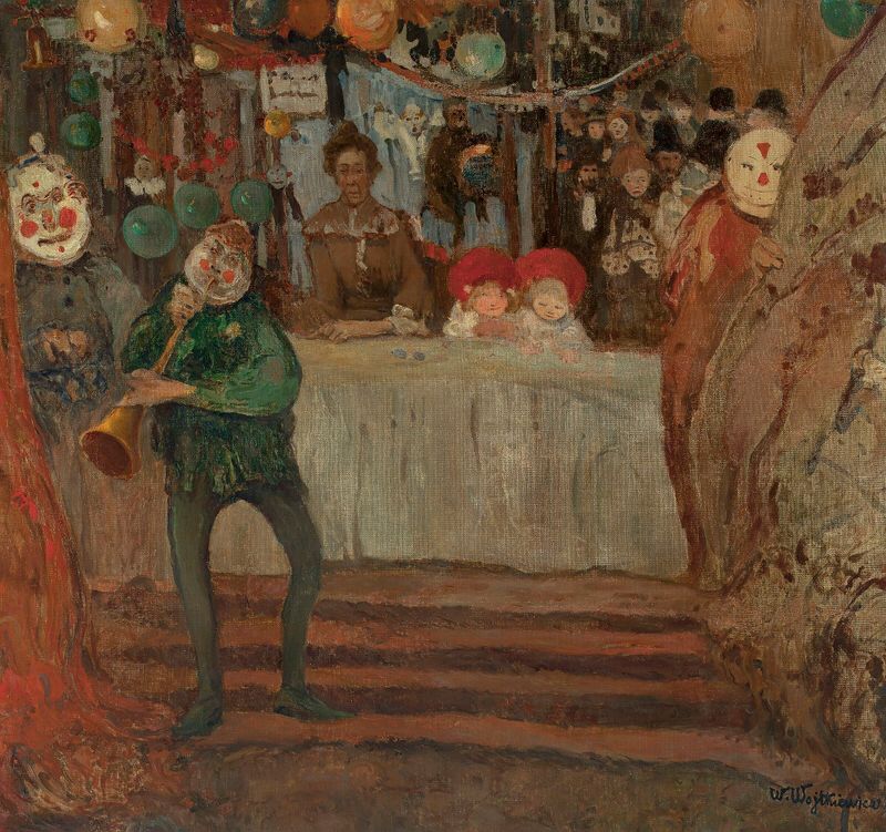 Circus – In front of the little theatre