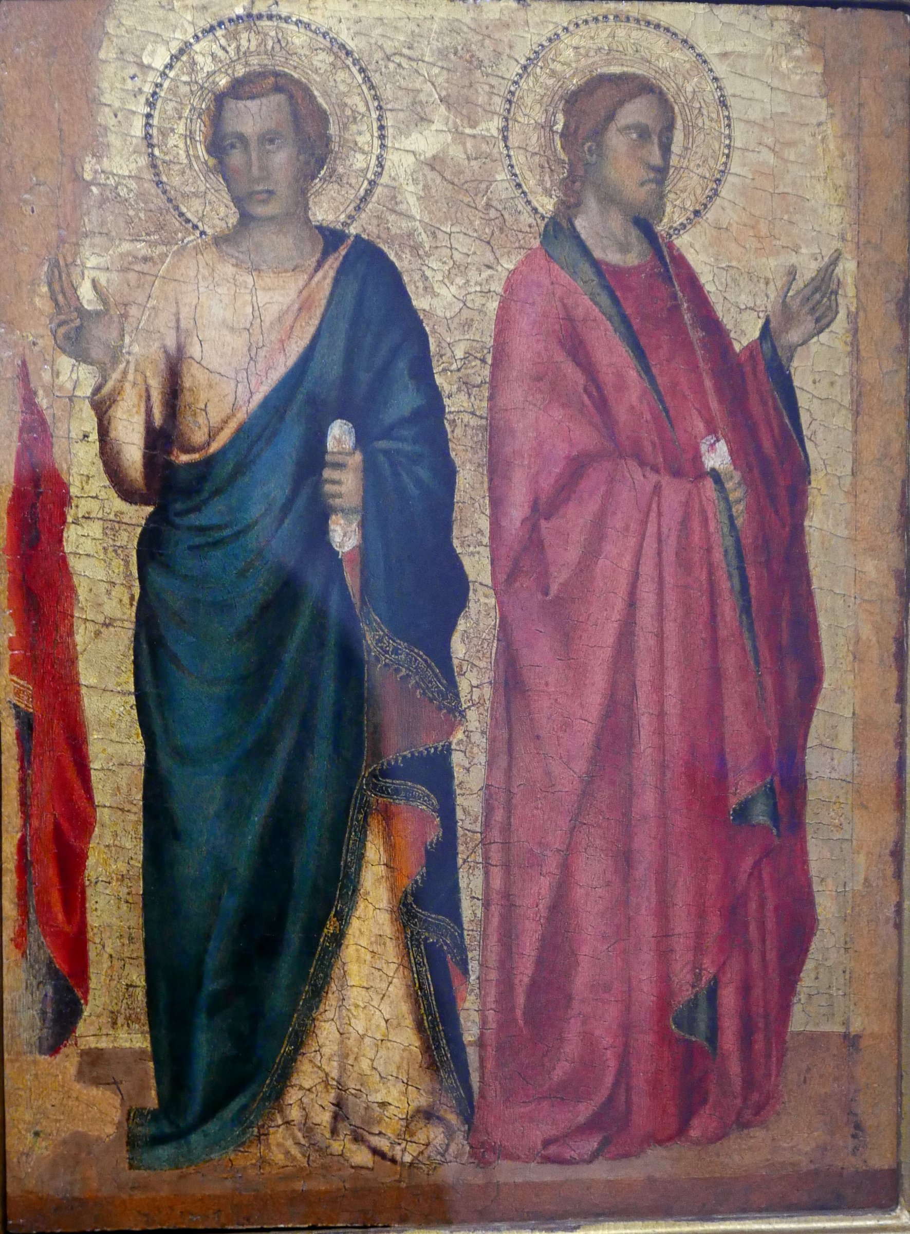 Two Apostles Saints by Taddeo Gaddi