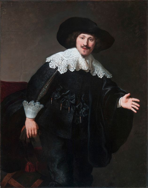 Portrait of a Man Rising from His Chair