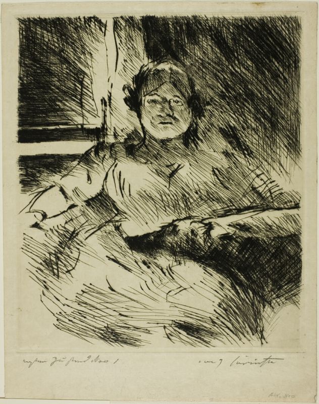 Wilhelmine in a Bathing Costume