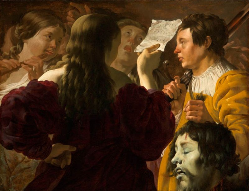 David Saluted by the Israelite Women
