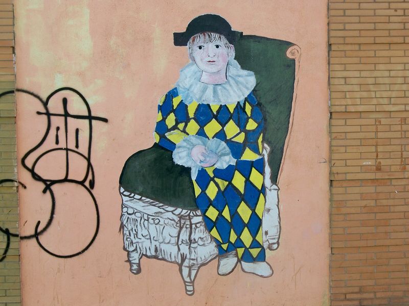 Paul en Arlequin