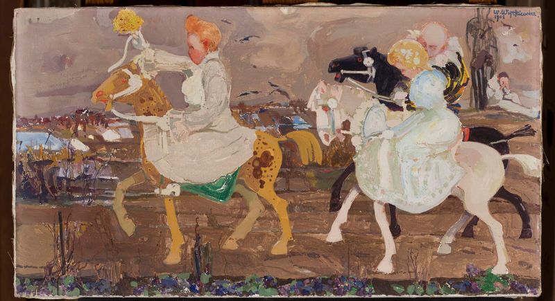 Procession, from the series “Children’s poses”