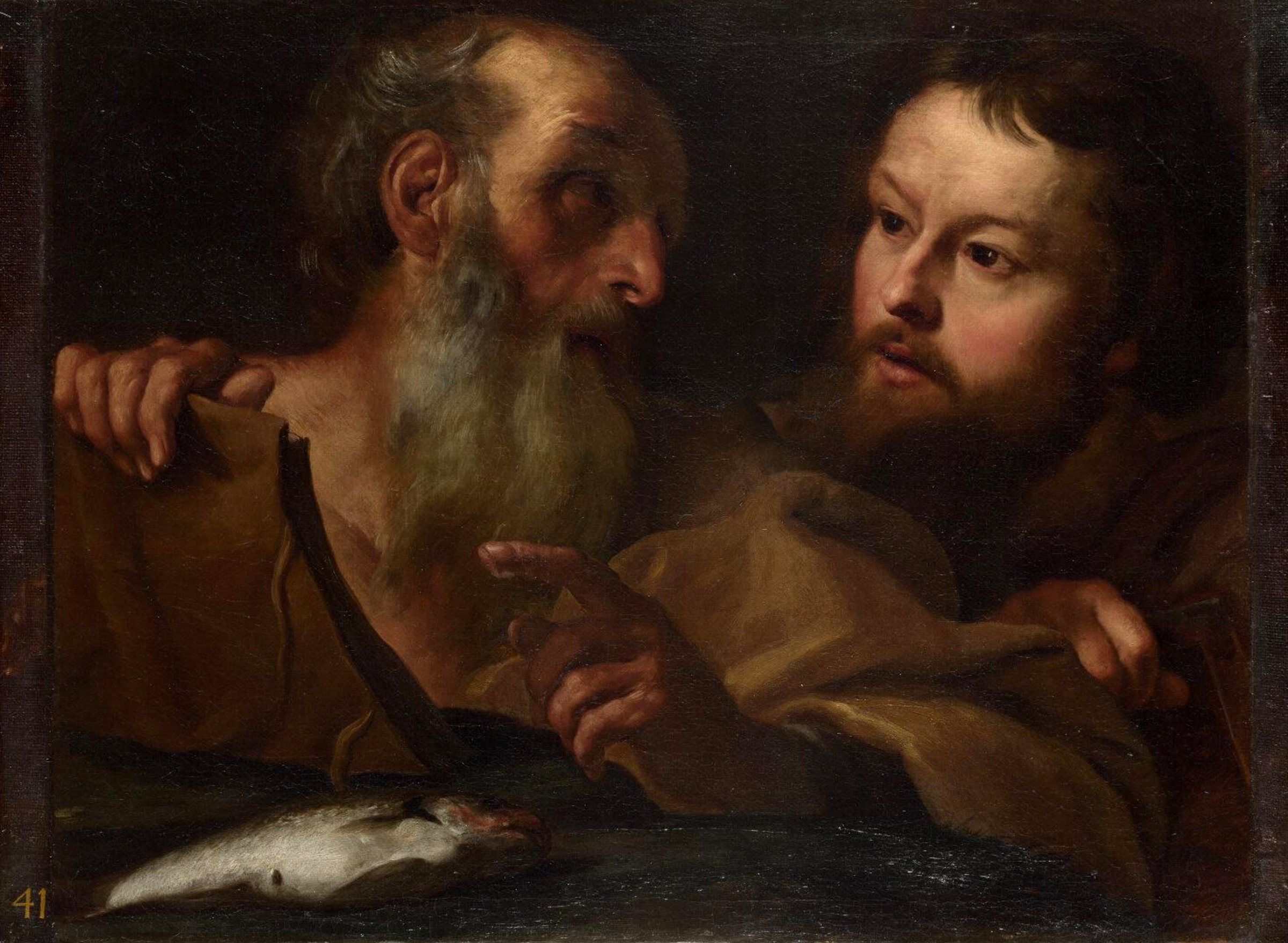 Saint Andrew and Saint Thomas by Gian Lorenzo Bernini