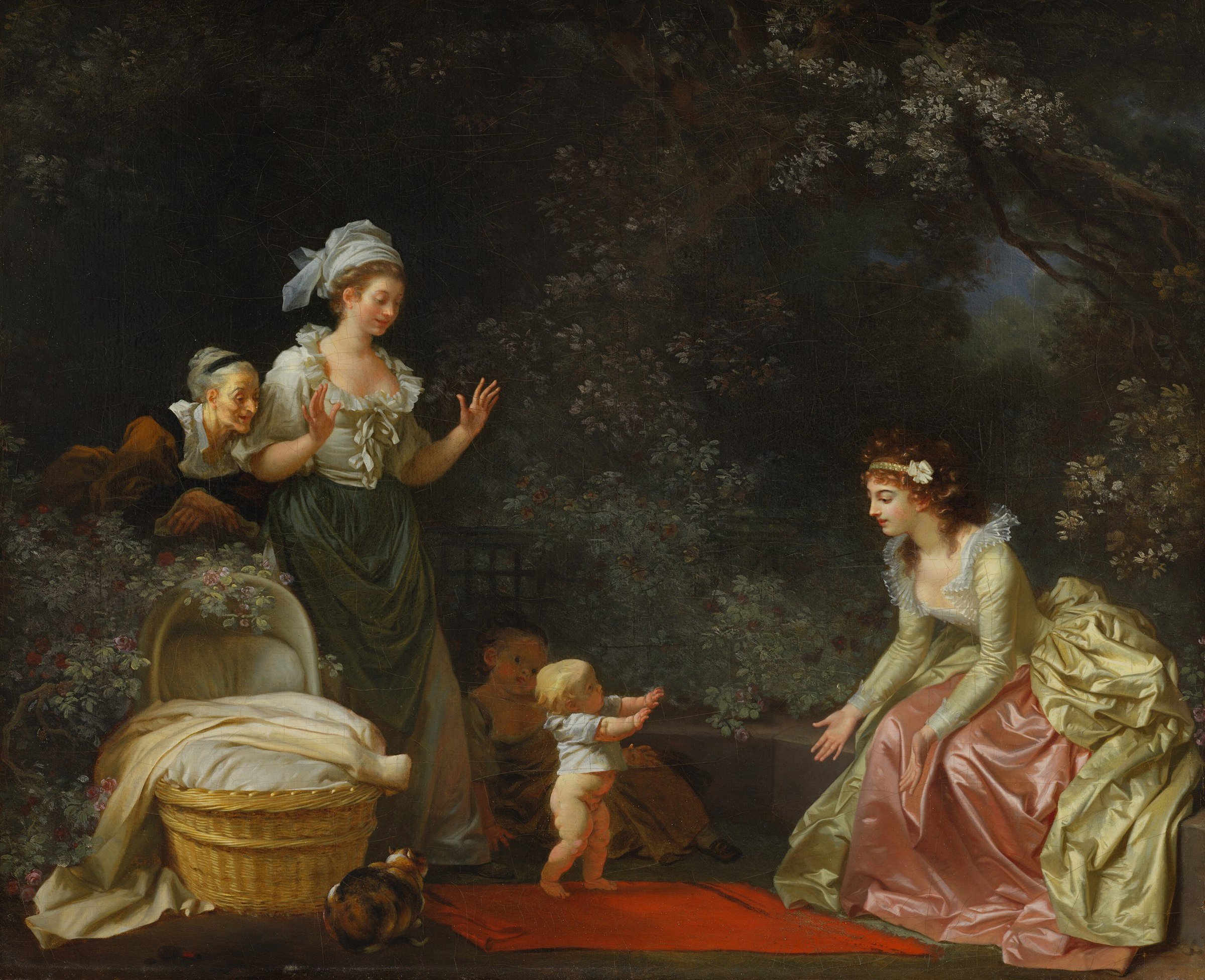 The First Steps by Marguerite Gérard