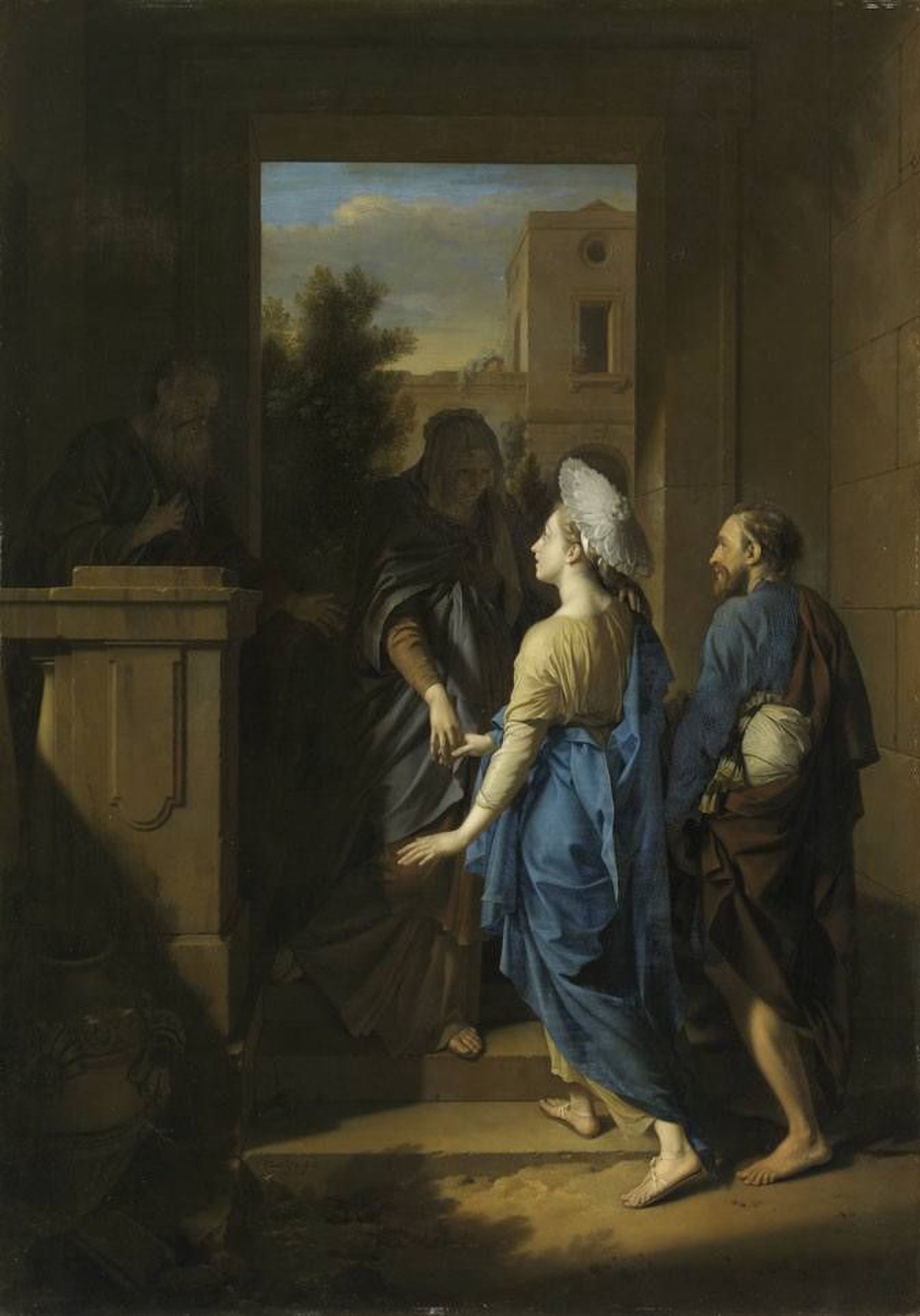 The Visitation by Adriaen van der Werff