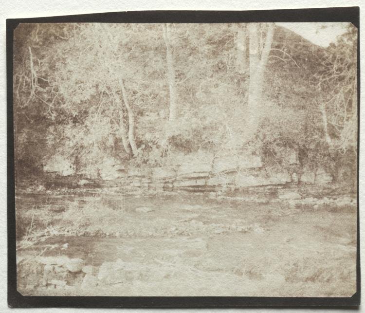 A Mountain Rivulet Which Flows at the Foot of Doune Castle by William Henry Fox Talbot