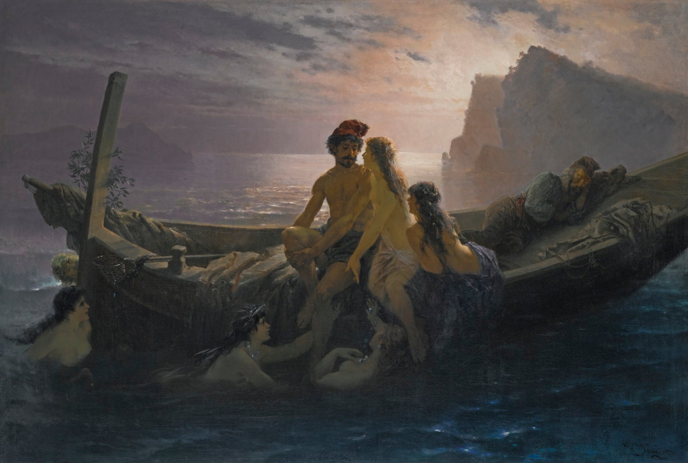 The Sirens by Wilhelm Kray