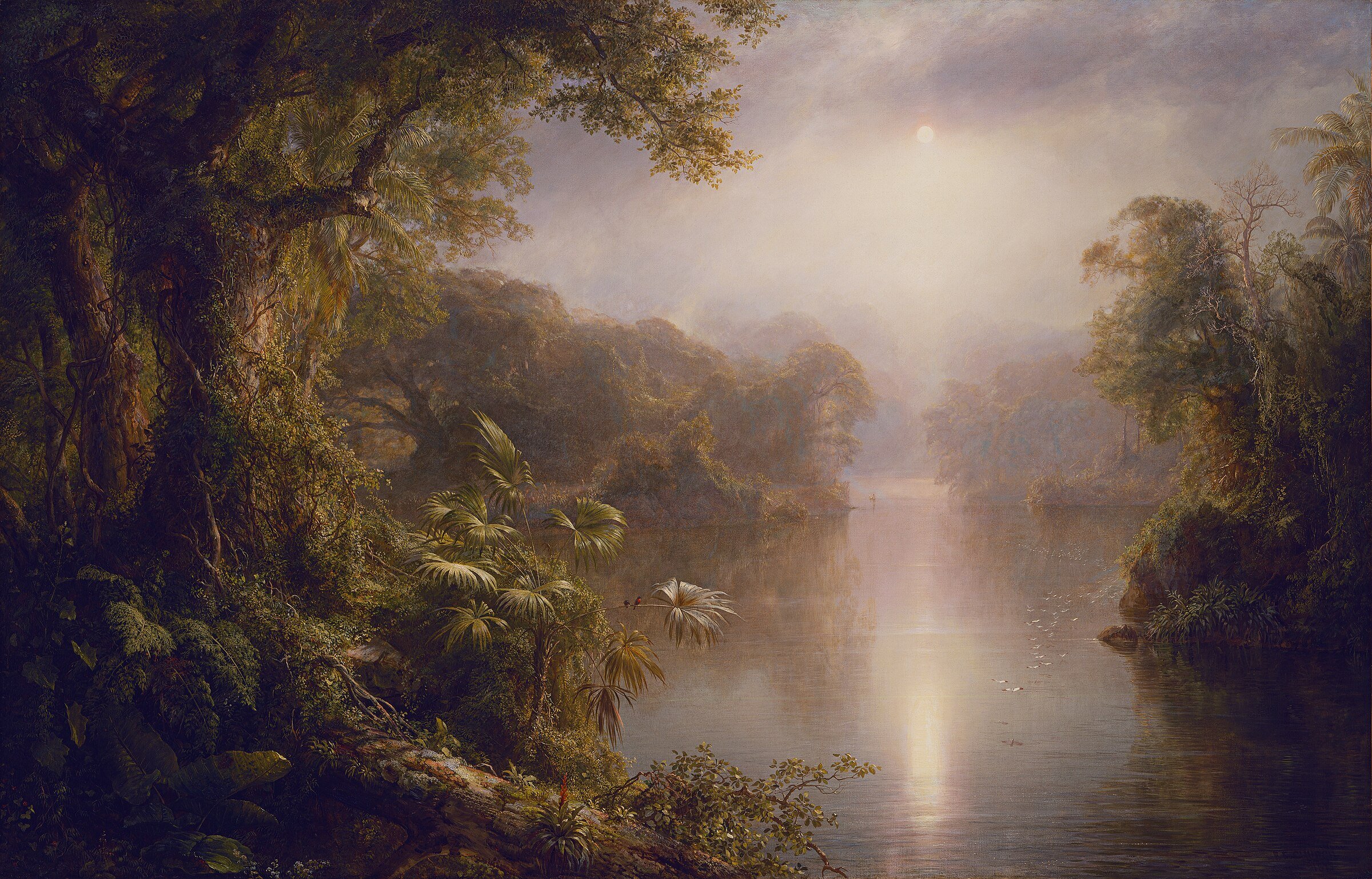 El Rio de Luz by Frederic Edwin Church