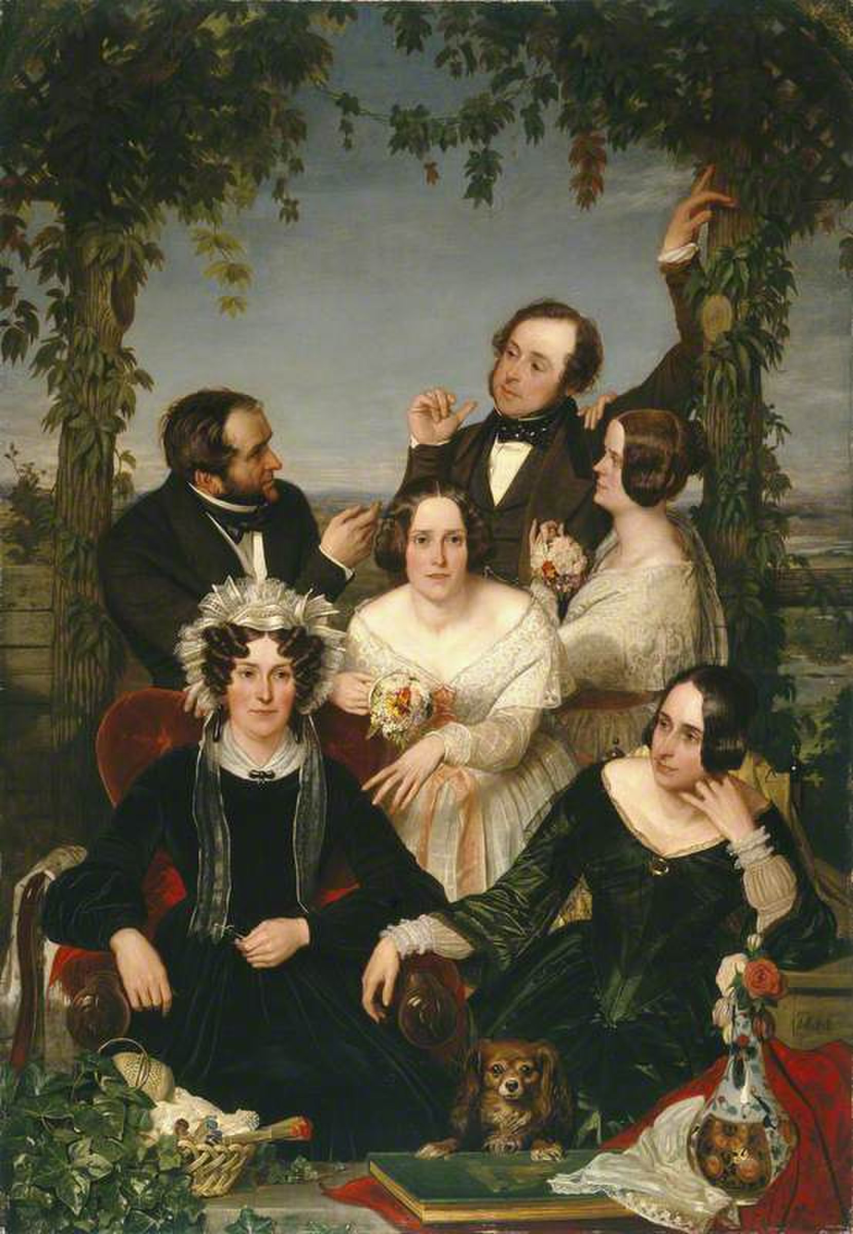 The Bromley Family by Ford Madox Brown